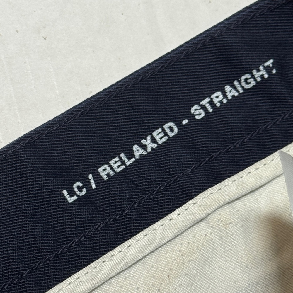 CARHARTT WIP Women's Packard Highwater Pants Navy Blue LC Relaxed Straight 28‎ - Picture 9 of 16